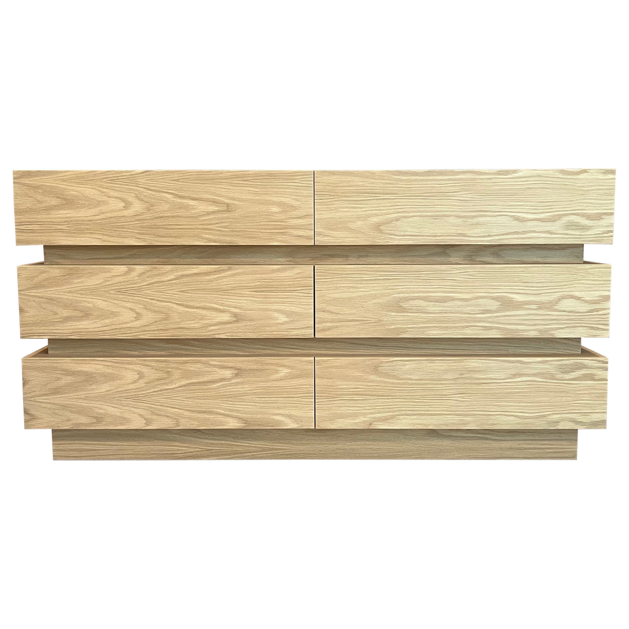 Stacked Box Oak Dresser by Lawson-Fenning