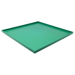 Postmodernes Tablett aus grünem Eukalid von Michael Graves für Alessi