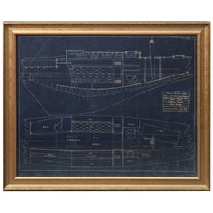 Early 20th Century Blueprint by John Alden