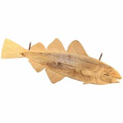 Carved Pine Fish
