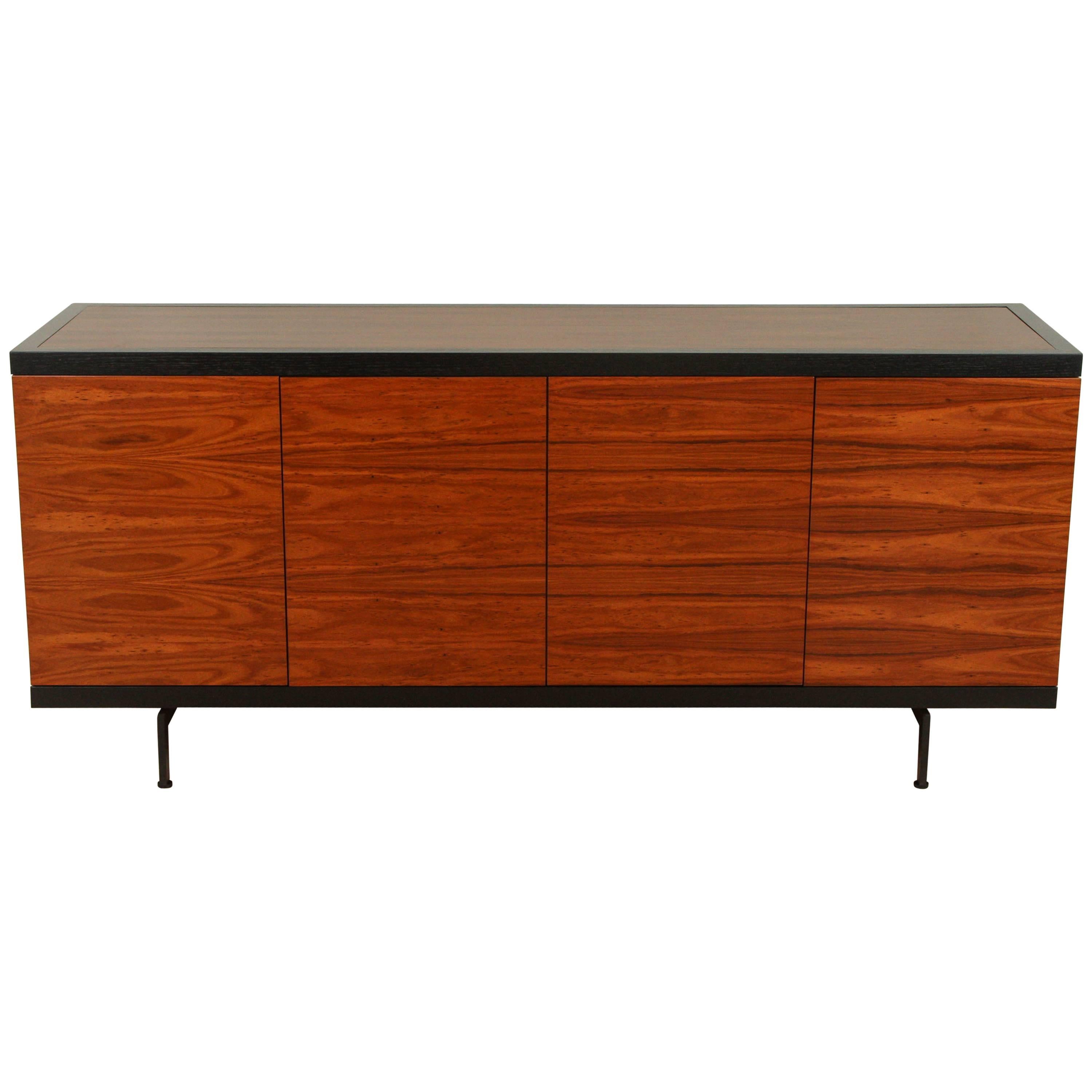 Four-Door Rosewood Dimas Cabinet by Lawson-Fenning