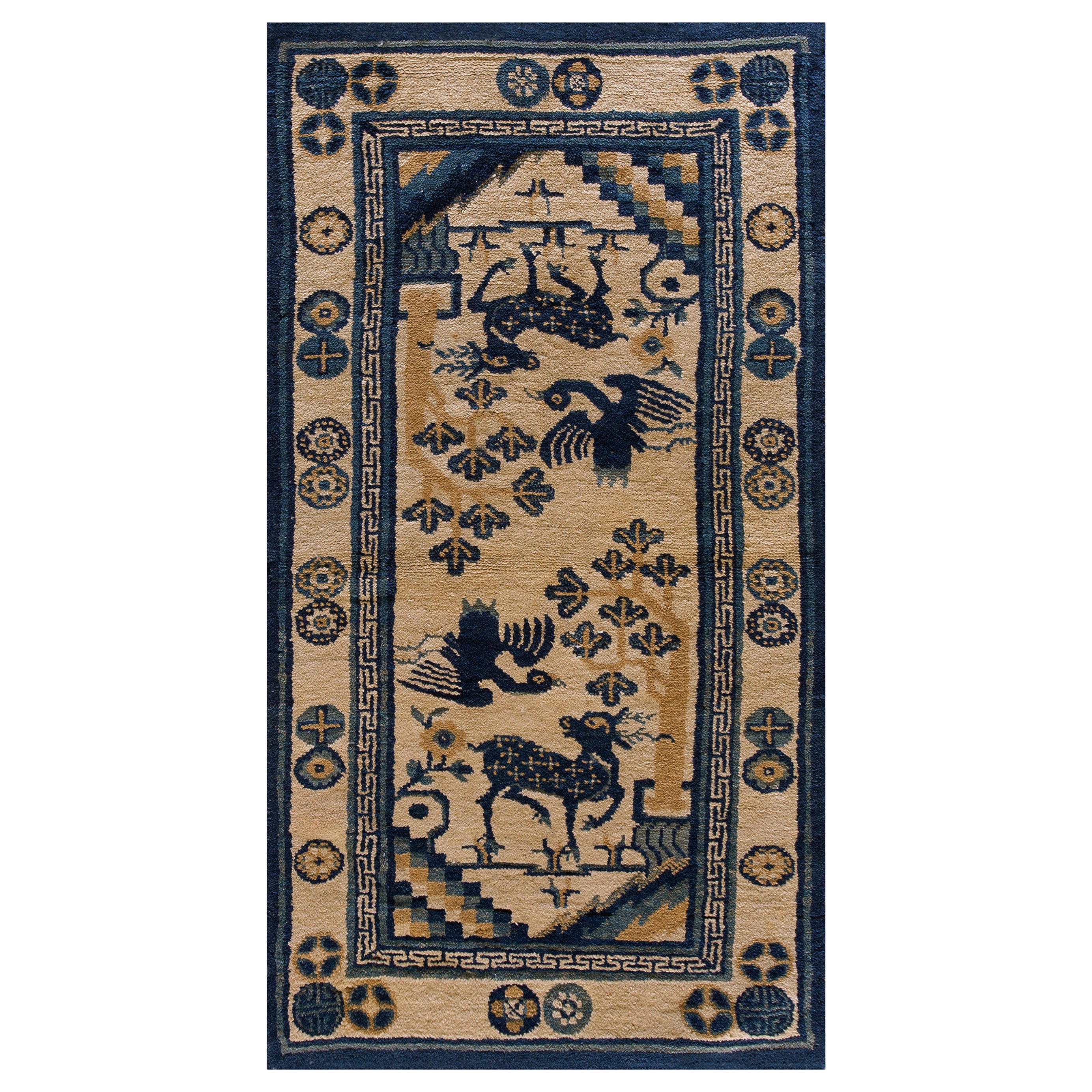 Early 20th Century Chinese Peking Carpet For Sale