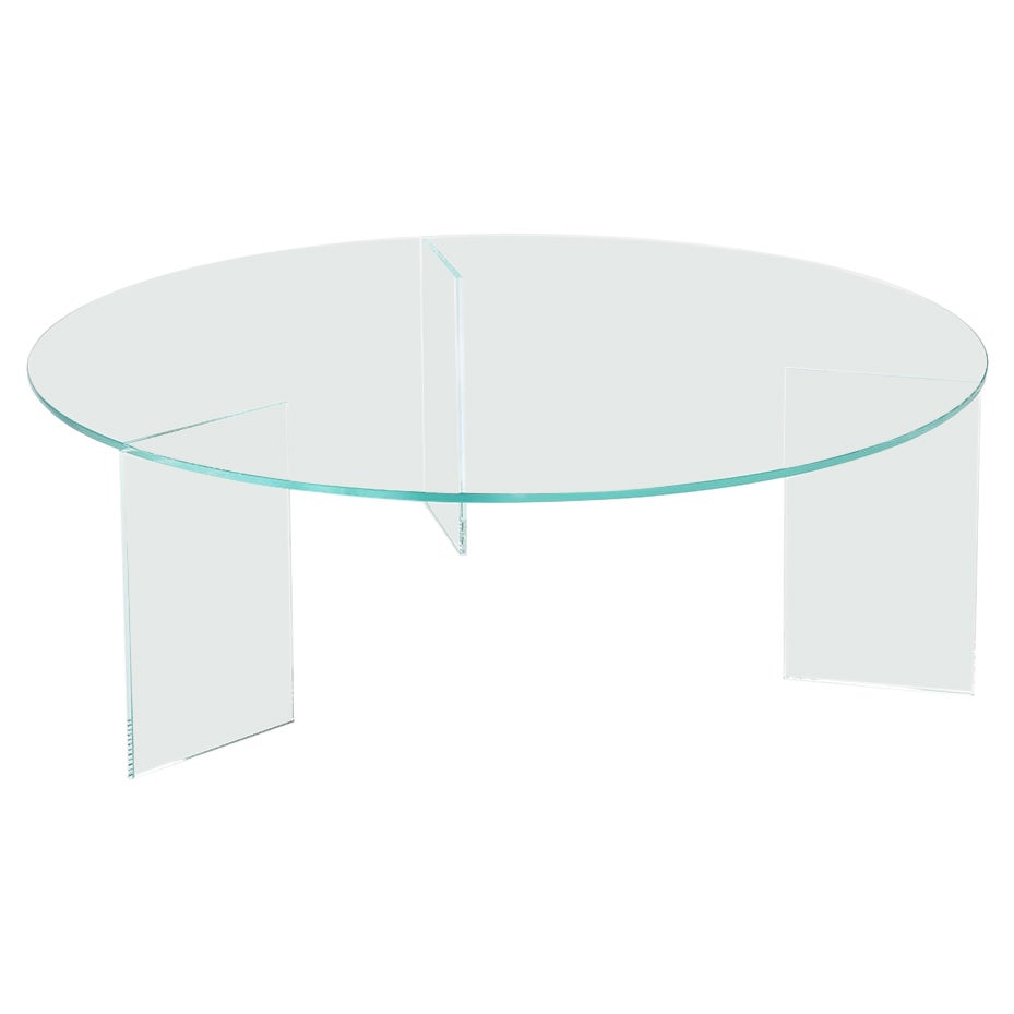 Monolog Low Table XL by Glass Variations For Sale
