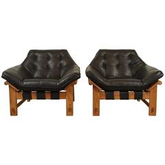 Pair of Ojai Lounge Chairs by Lawson-Fenning 8