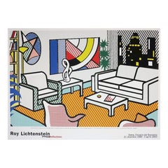1999 Roy Lichtenstein - Chiostro del Bramante Original Retro Poster