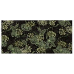 Dark Bloom Wall Paper in Fabric also suitable for wet area 