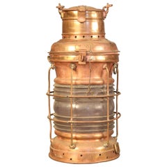 Anchor Lantern of Solid Copper
