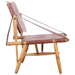 Scandinavian Safari Easy Chair in Beechwood