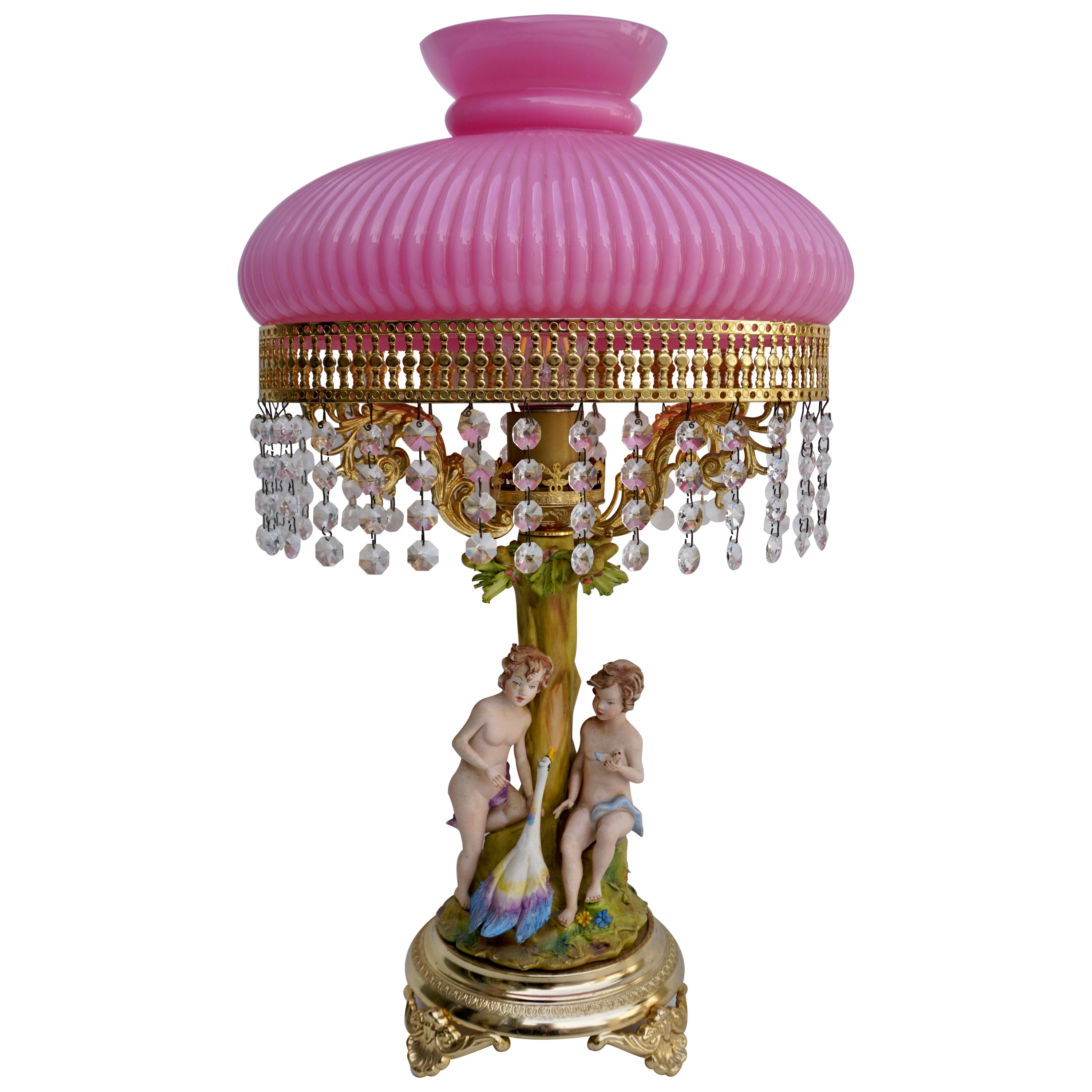 Lampe de table de style Louis XV en vente