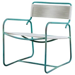 Walter Lamb for Brown Jordan Bronze Patio Wide Lounge Chair