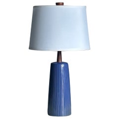 Martz Lamp by Jane and Gordon Martz/ Marshall Studios, ceramic and walnut 