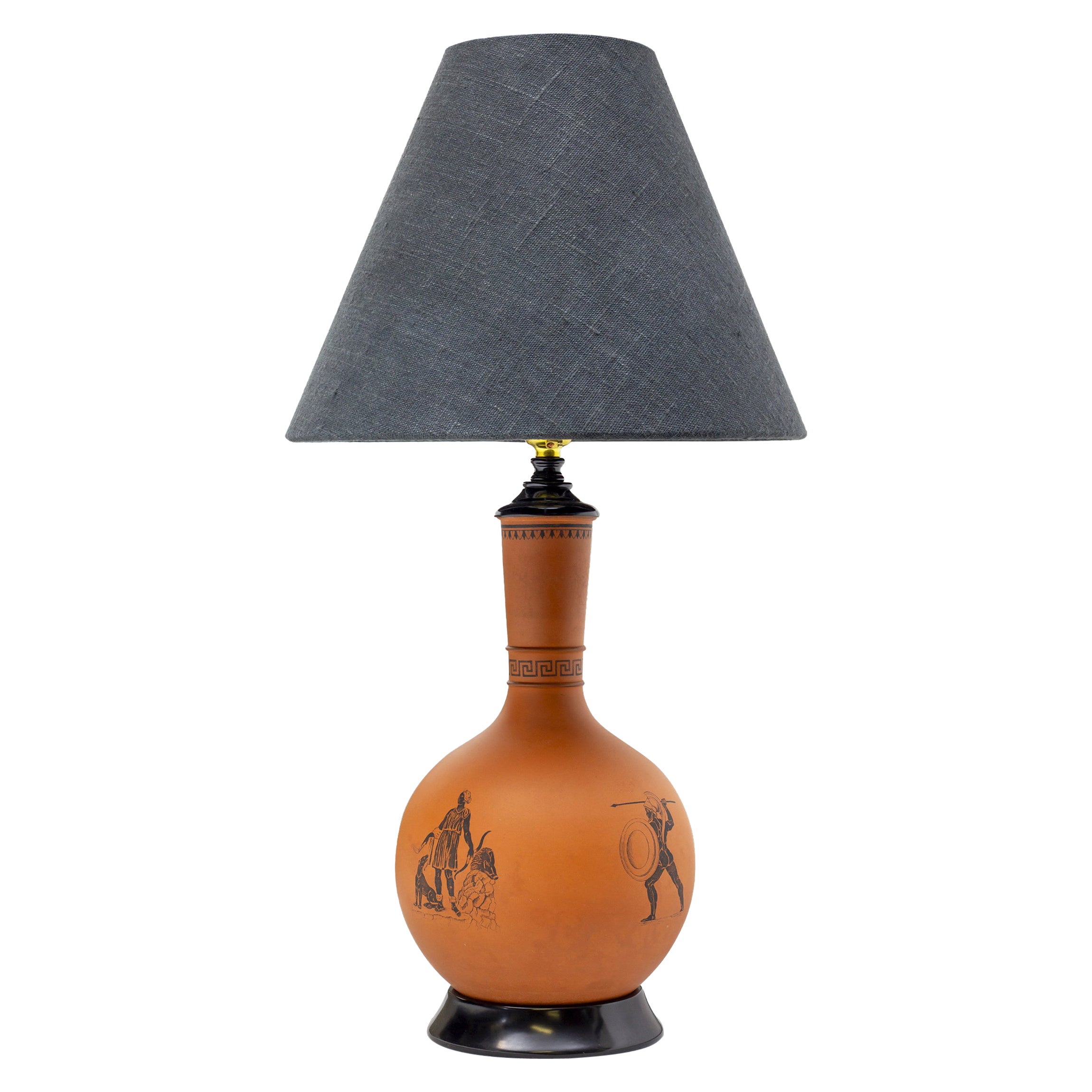 Aesthetic Movement Table Lamp by Christopher Dresser