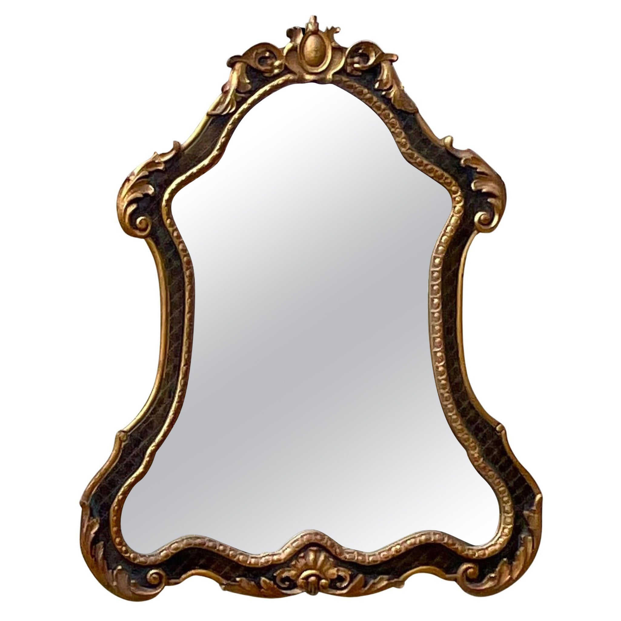 Vintage Regency Ethan Allen Gilt Tipped Mirror