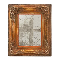 Miroir en bois français du 19e siècle