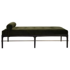 Linear Daybed Series 60 in Espresso and Bronze