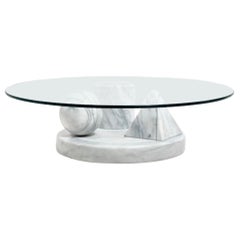 Massimo Vignelli "Metafora" Round Table with Base