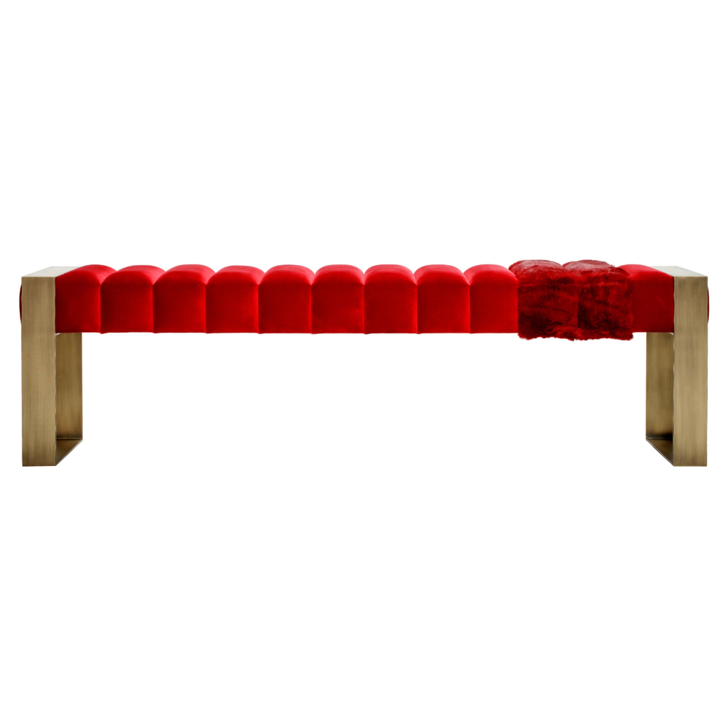 Rote Dawn Bench von Duistt