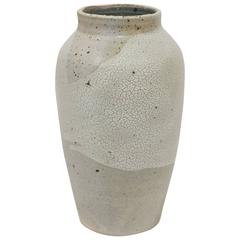 Ceramic Art Nouveau Vase by Leon Pointu