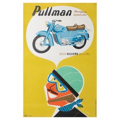 Gouju Amalric, Original-Motorradplakat, Pullman, Monet Goyon Koehler, 1956