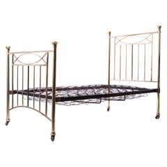 Used 1930's English Brass Bed