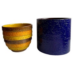 Vintage Italian Flower Pots ( 2 available - sold separately )