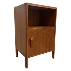 Retro Accent Table With Wood Carved Handles. Uk Import.