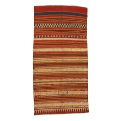 Antikes Indonesisches zeremonielles Textil, Lampung-Volkes, Sumatra