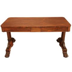 William iv Rosewood Library Table, circa 1835