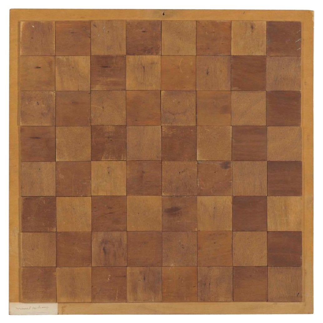 Marcel Duchamp Mental Chess Board, 1991, Limited Edition 167/850 For Sale
