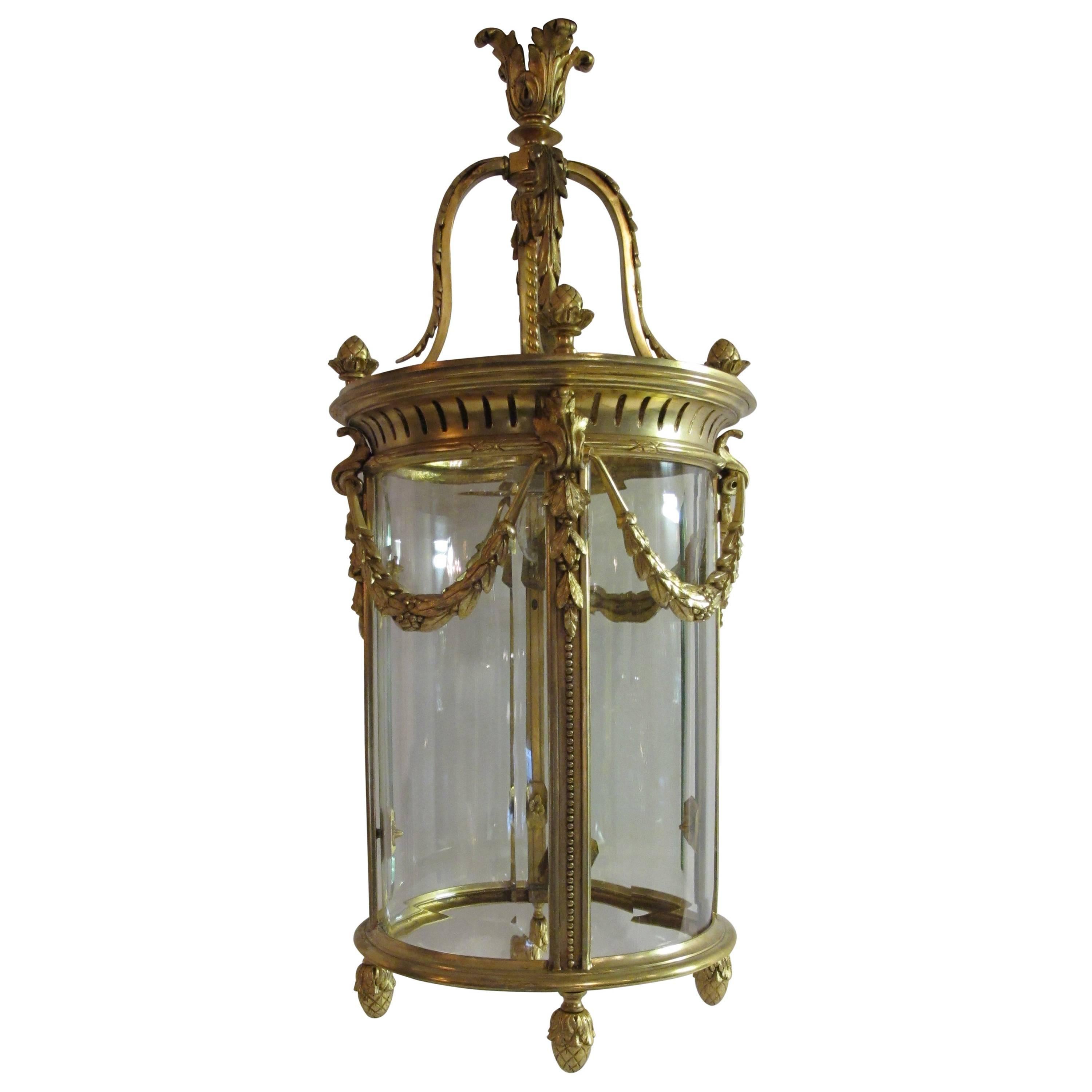 French Gilded Lantern