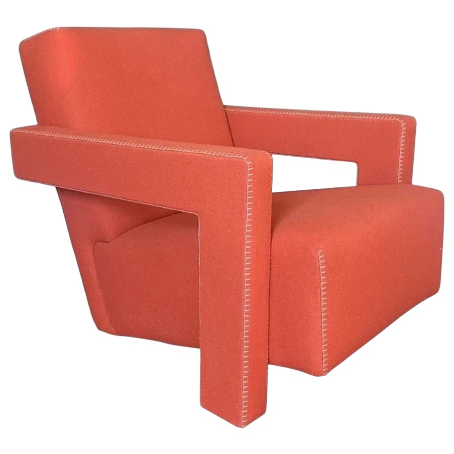 Gerrit Rietveld Utrecht Cassina Lounge Chair For Sale