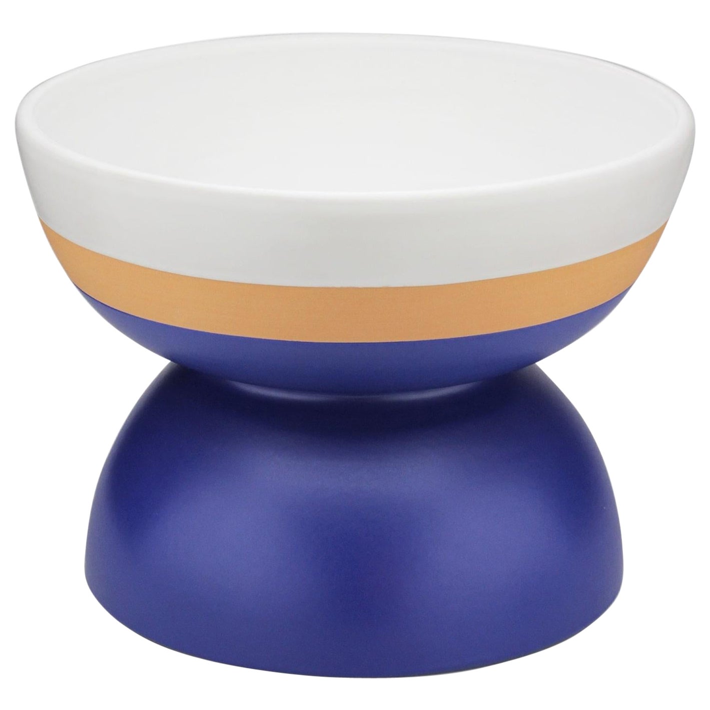 Ceramic Footed Centrepiece by Ettore Sottsass for Bitossi For Sale