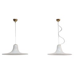 Pair of murano glass chandeliers
