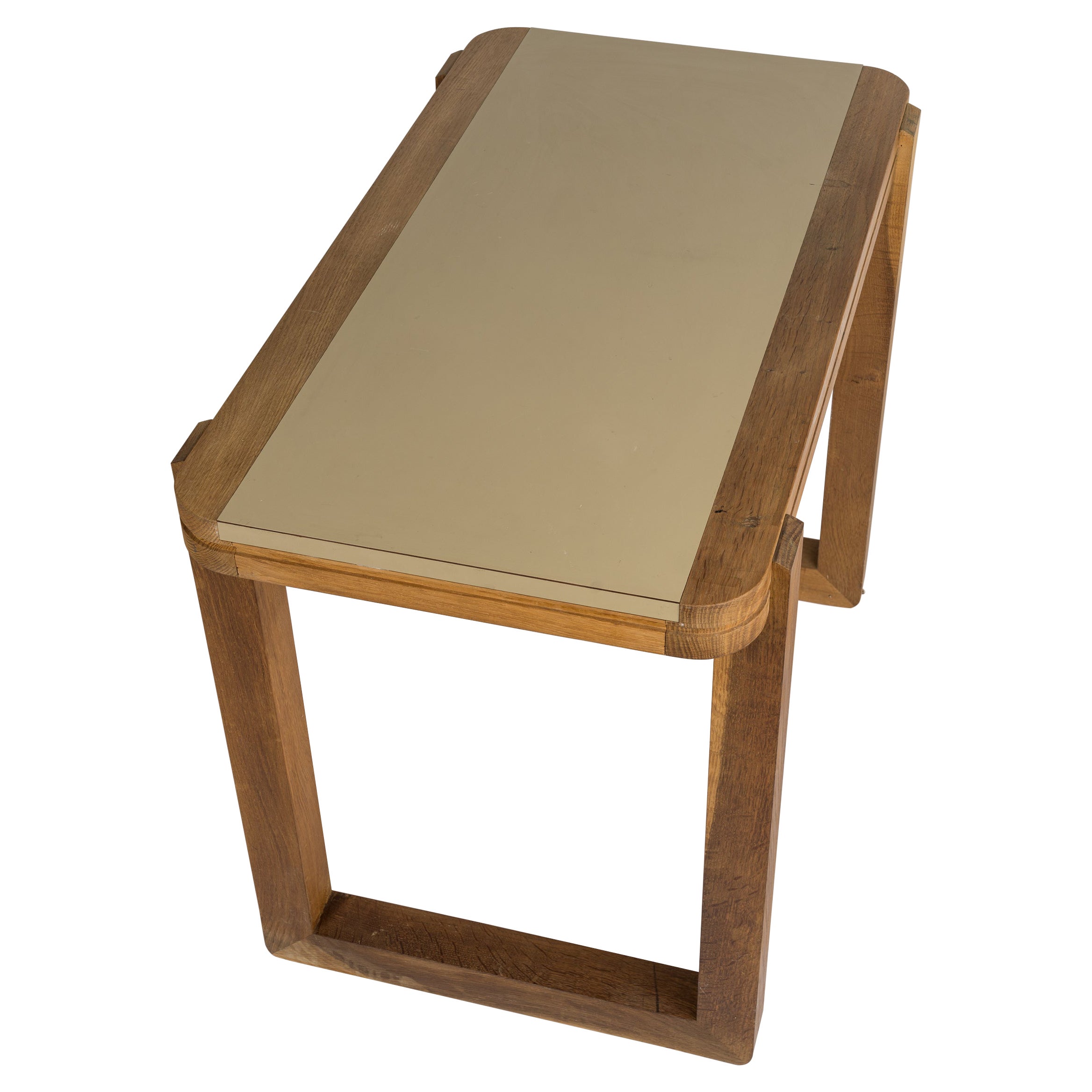 Table d'appoint Studio Solid desk in style Pierre Chapo - France 1970 État moyen - En vente à New York, NY