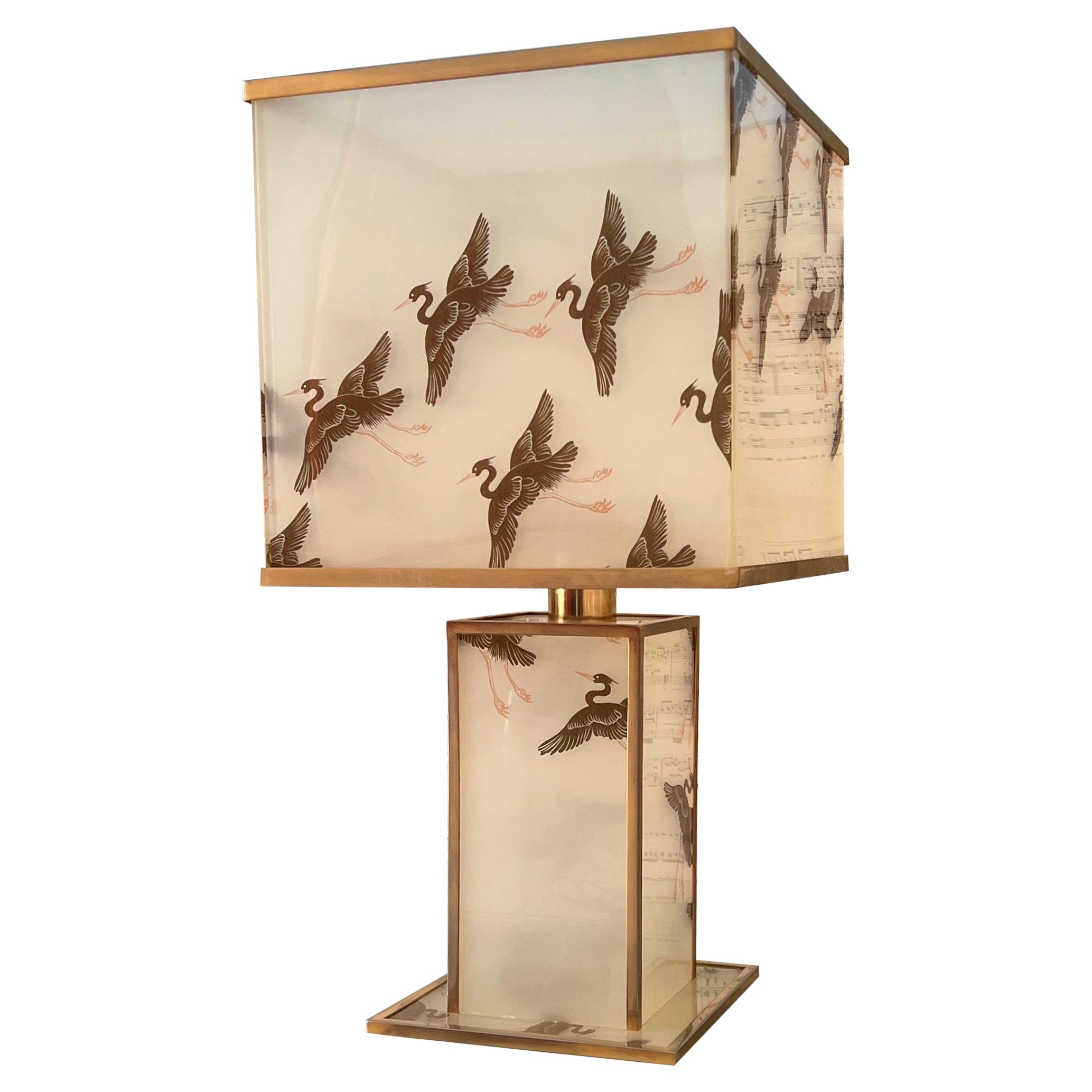 Mid-century modern table light, Italy, 1970 For Sale
