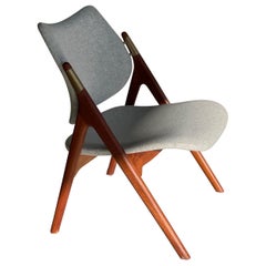 Vintage Midcentury Modern Easy  Chair by  Olav Haug Norway 1960s