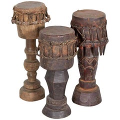 Vintage Sumba Ceremonial Drums