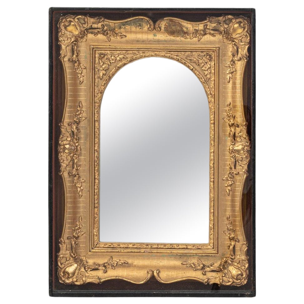 19th Century French Gilded Wood Mirror For Sale
