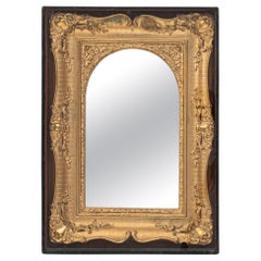 Antique 19th Century French Gilded Wood Mirror