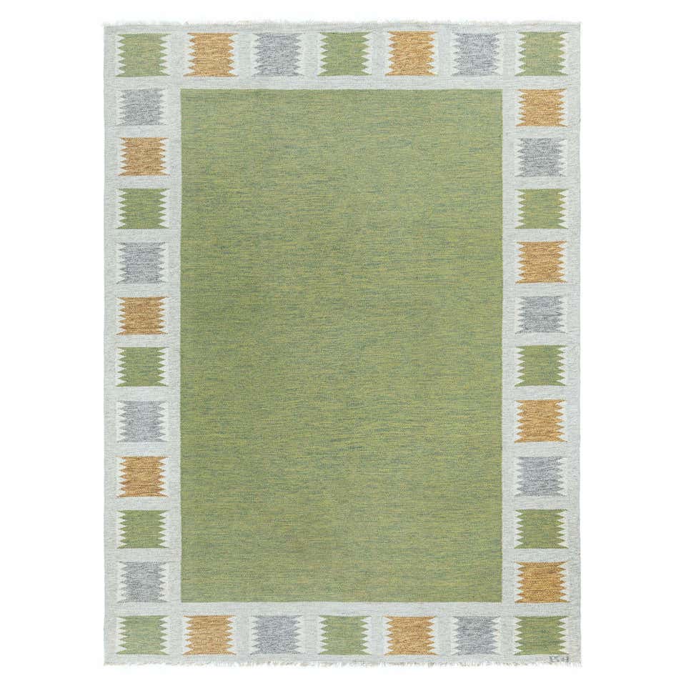 Vintage Swedish Tapestry Weave by Märta Mass-Fjetterström 'Gront Pa ...