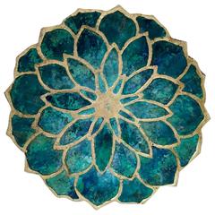 Brass and Ceramic Dish by Pepe Mendoza 10