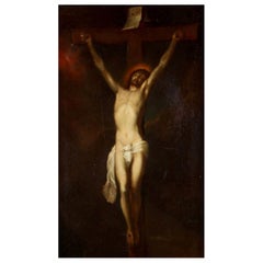 17th century Italian School  "Crucifix"