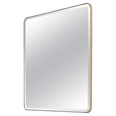 Sofie Wall Mirror — Polished Brass — Handmade in Britain — Small 