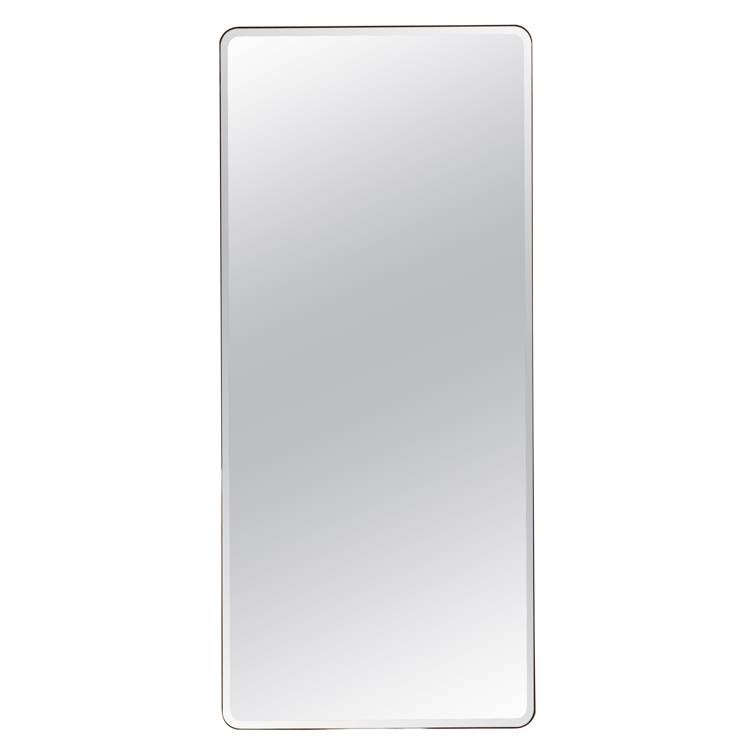 Sofie Wall Mirror — Polished Brass — Handmade in Britain — Full Height Large For Sale