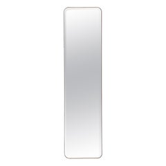 Sofie Wall Mirror - Polished Brass - Handmade in Britain - Full Height Small