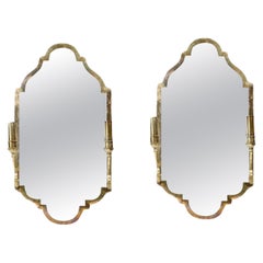 Paire de miroirs Girandole du 19ème siècle