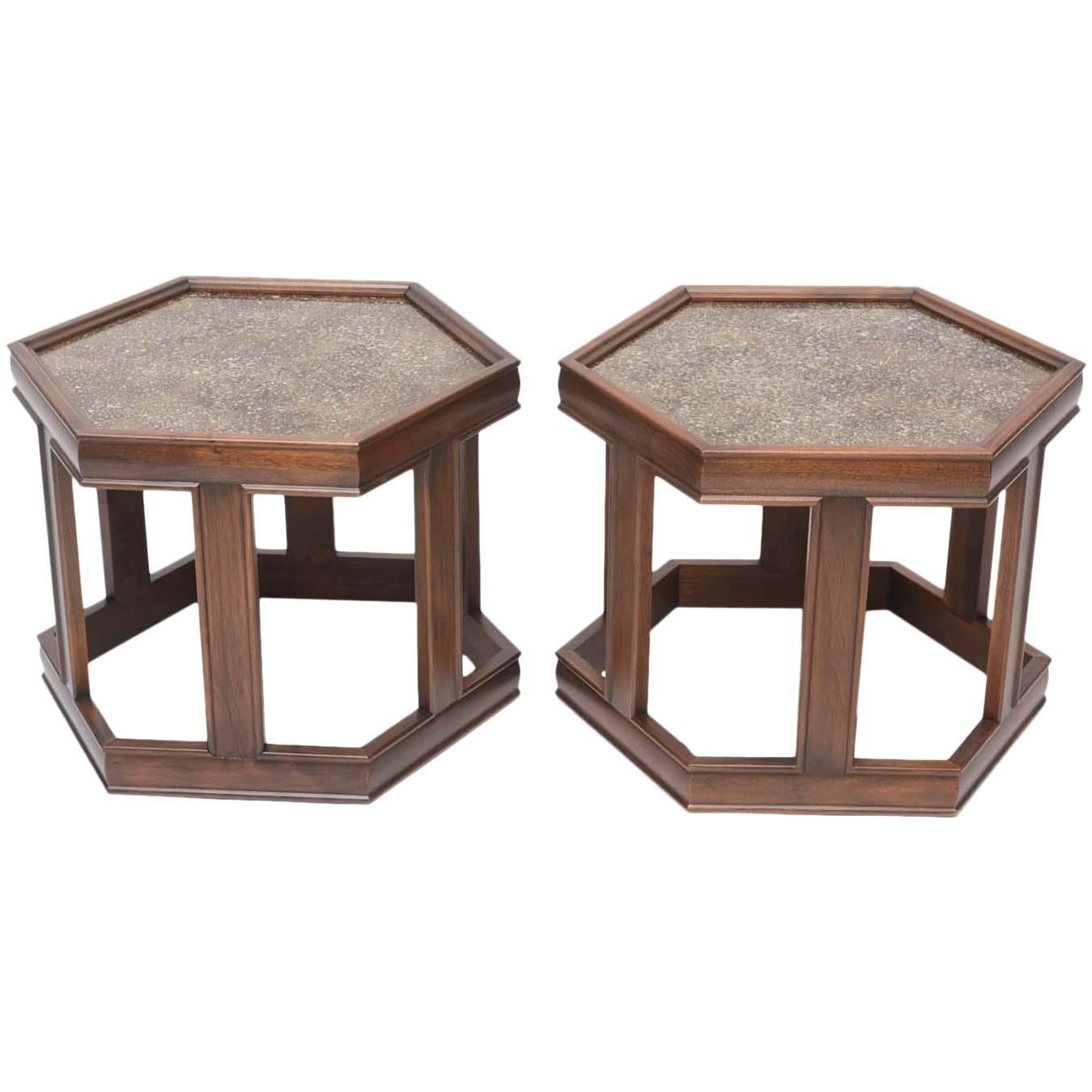 Pair of Occasional Tables by John Keal for Brown Saltman