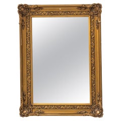 20. Jahrhundert Französisch vergoldet Wood Mirror
