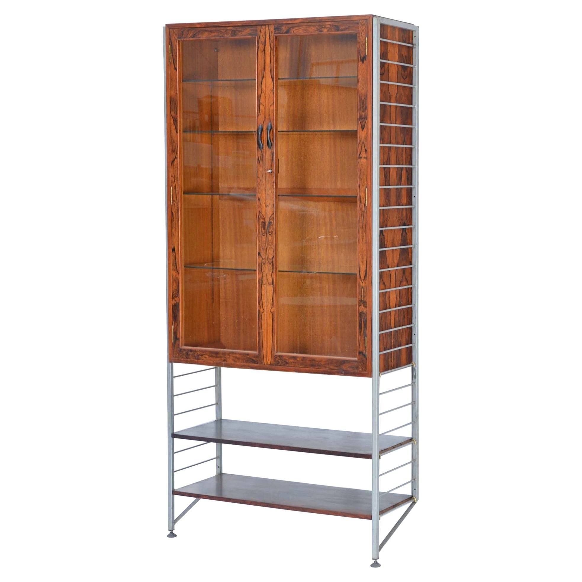 Heals Rosewood Ladderax cabinet, or drinks cabinet, for Staples of Cricklewood For Sale