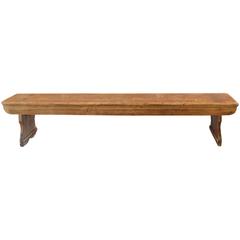 Plank Top Bench